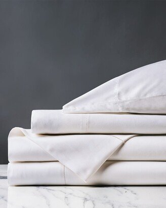 Roma Luxe White Queen Sheet Set