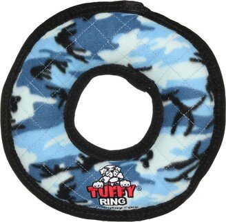 Tuffy Ultimate Ring Camo Blue, Dog Toy