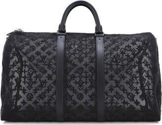 Keepall Bandouliere Bag Monogram See Through Mesh 50