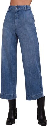 Saige Wide Leg Crop Jeans