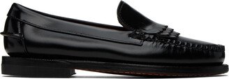 Black Dan Triple Fringe Loafers