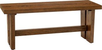 45 Frank Wide Wood Dining Bench