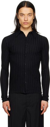 Black Buttoned Shirt-AA