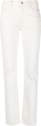 High-Rise Slim-Leg Jeans-AD