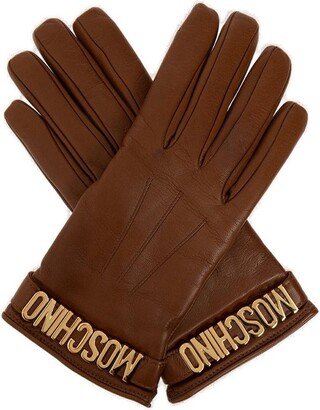 Logo Lettering Full Finger Gloves