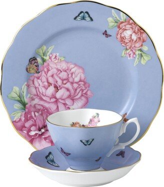 Miranda Kerr for Friendship 3pc Set Teacup, Saucer & Plate 8 Tranquility, Blue