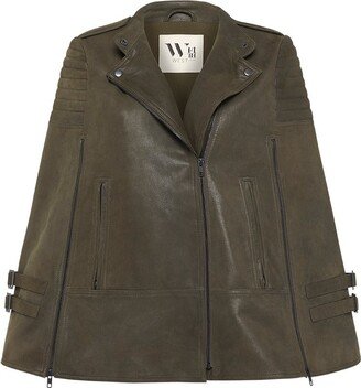 West 14Th Crosby Cape Dark Fern Green Leather