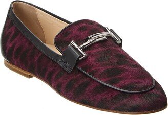 Tod’S Double T Haircalf Loafer