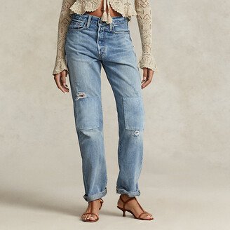 High-Rise Relaxed Straight Jean