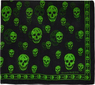 Black Skull Scarf