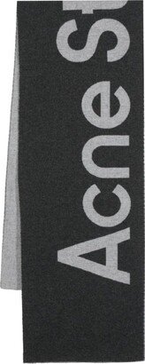 Logo Jacquard Scarf-AD