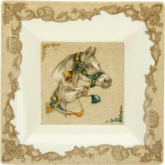 Chevaux Du Vent Square Tray