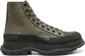 Tread Slick high-top leather sneakers