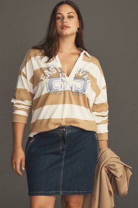 Long-Sleeve Rugby Shirt Top