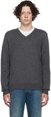 Gray Cashmere Sweater-AB