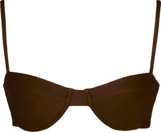 Meridian Swimwear Solstice Bikini Top - Brown