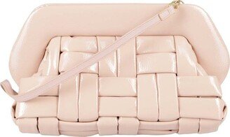 High-Shine Strapped Clutch Bag