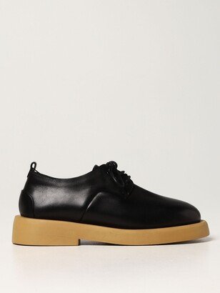 Gommello leather derby shoes