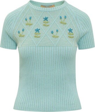 Crewneck Knitted Top