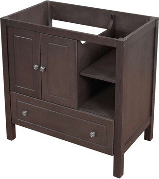 BEYONDHOME 30 Bathroom Vanity with Doors and Drawers