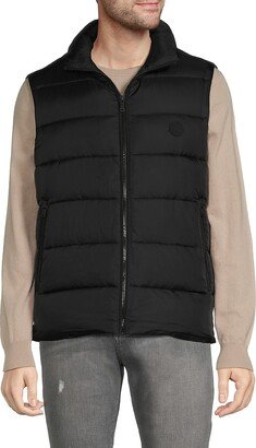 The Recycled Planet Victor Quilted Zip Puffer Vest