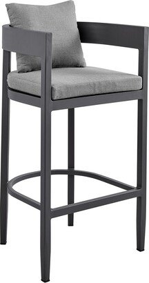 Argiope Outdoor Patio Counter Height Bar Stool