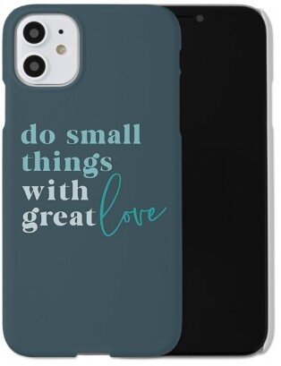 Custom Iphone Cases: Small Things With Love Iphone Case, Slim Case, Matte, Iphone 11, Multicolor