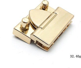 Mortise Lock 10 Pcs Luggage Hardware Accessories Zinc Alloy Die-Casting Equipment Baby Mechanism Light Gold