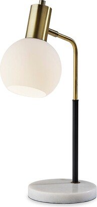 Corbin Frosted Glass Desk Lamp