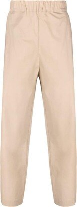 Stretch-Cotton Tapered Trousers-AF