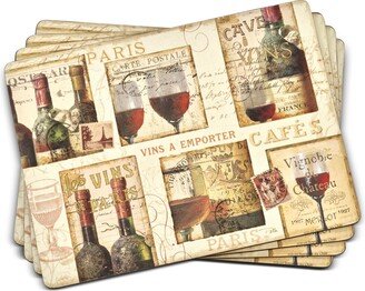 The French Cellar Placemats, Set of 4