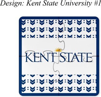 Kent State University Beverage Jigsaw Puzzle Coasters Square | Set Of 4