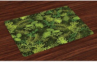 Sage Place Mats, Set of 4