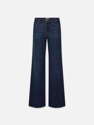 Le Palazzo Crop Raw After Wide Leg Jeans