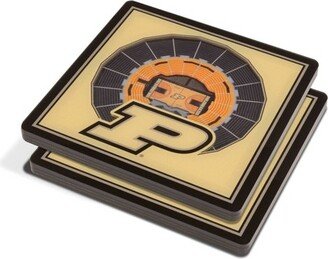 Purdue Boilermakers 3D Stadium View Coaster