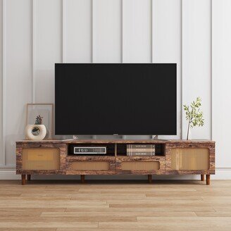 IGEMAN Nordic Style TV Stand Entertainment Center TV Cabinet