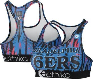 Women's Royal Philadelphia 76ers Classic Sports Bra