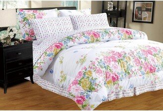 Porch & Den Jenne Reversible Patterned Bed-in-a-Bag Comforter Set