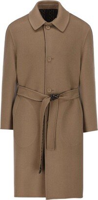 Oversized Reversible Trench Coat