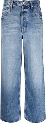 High-Rise Wide-Leg Jeans-BY