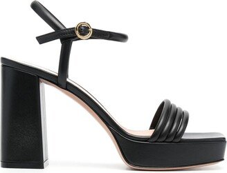 Lena 70mm platform sandals