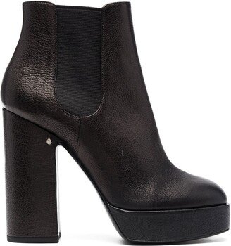 Rosa leather ankle boots