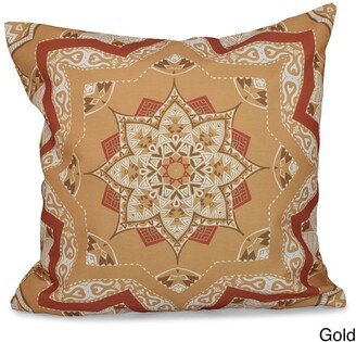 Shawl Geometric 18 x 18-inch Outdoor Pillow