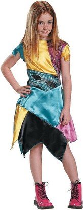 Girls' The Nightmare Before Christmas Sally Dress Costume - Size - Blue