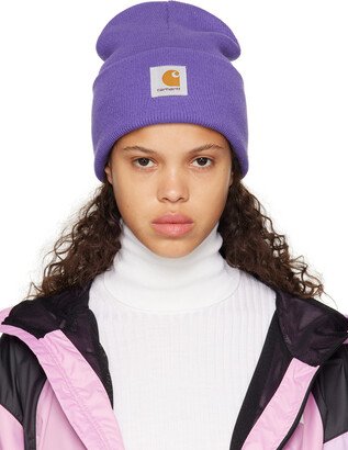 Purple Watch Beanie