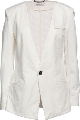 NOSTRASANTISSIMA Suit Jacket White