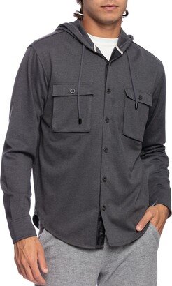 Talbot Hooded Button-Up Shirt