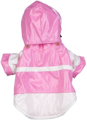 Two-Tone Adjustable Dog Raincoat