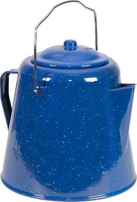 Enamel Coffee Pot 20 Cup Blue