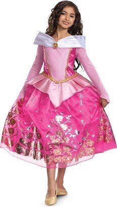 Sleeping Beauty Aurora Deluxe Girls' Costume, X-Small (3T-4T)